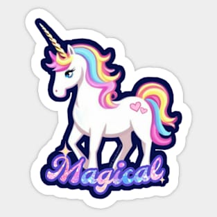 Magical Unicorn Sticker